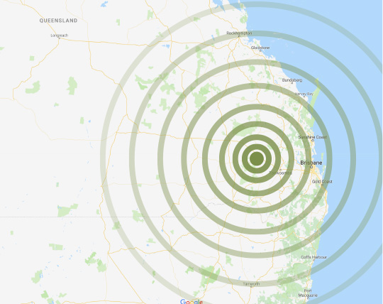 Region map for Dalby